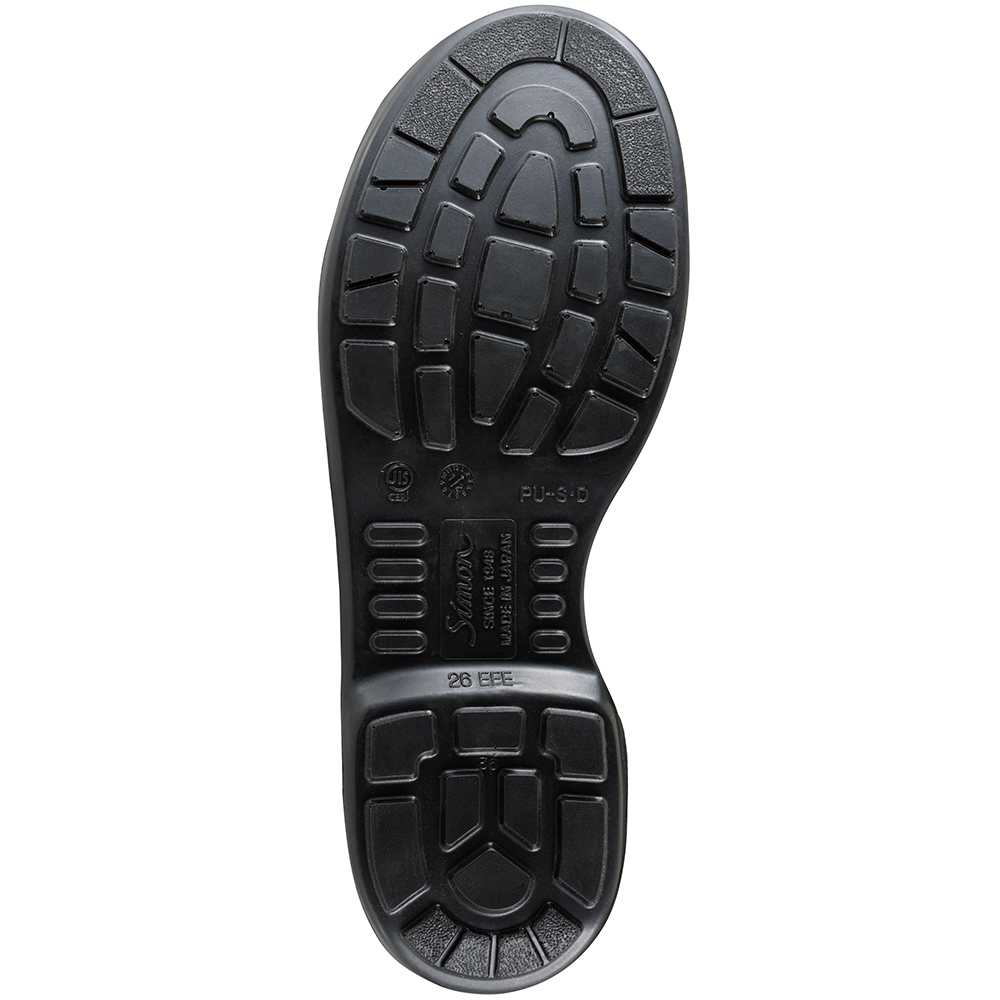 8911ブラック静電靴 (23.5～28.0cm)