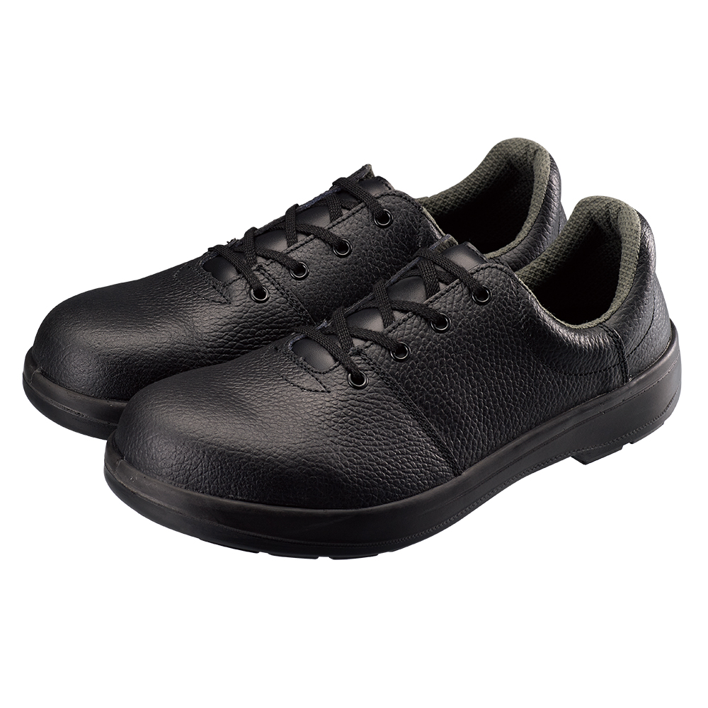 シモン 安全靴 編上靴 SL22-R黒 赤 25.5cm SL22R25.5 - 1