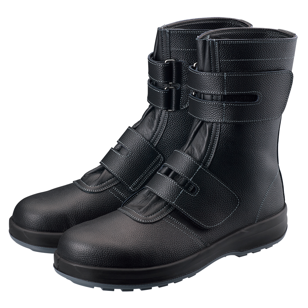 SALE／103%OFF】 シモン Simon 安全靴 WS38 黒 マジック式長靴