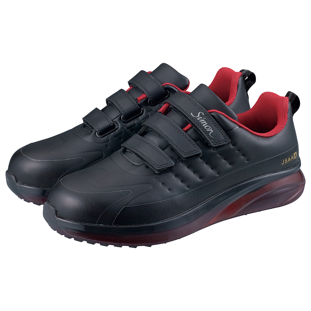 NS918黒/赤 (24.0~29.0cm)