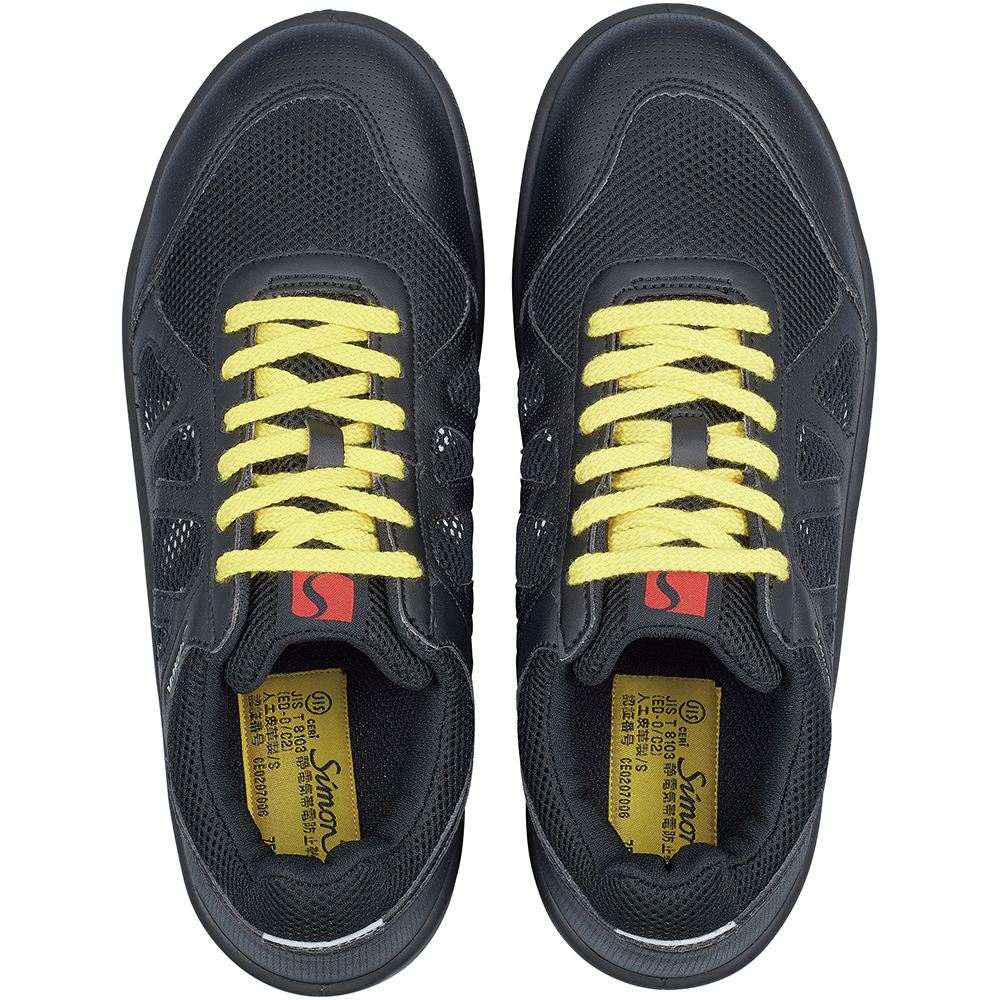 8911ブラック静電靴 (23.5～28.0cm)