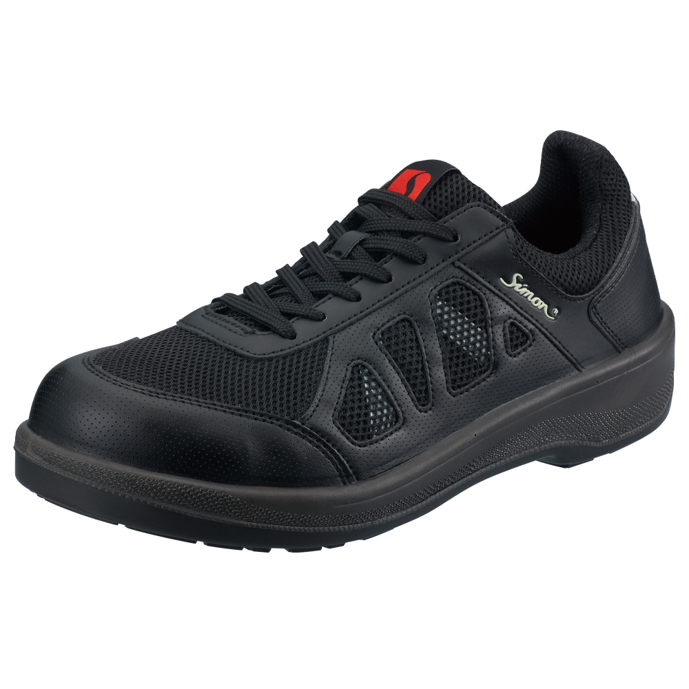 安全靴・手袋のシモン 8911ブラック: プロテクティブスニーカー
